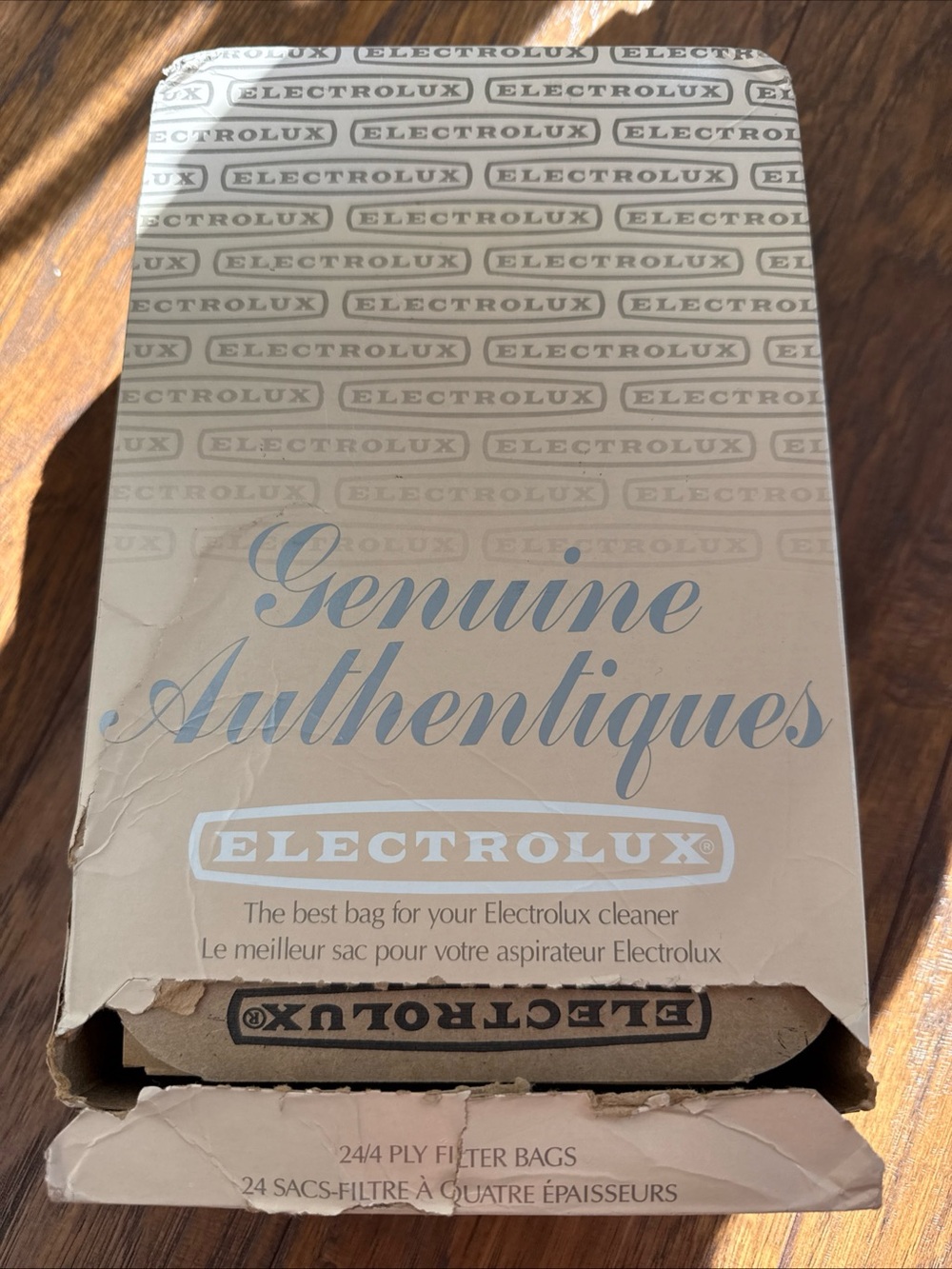 Vintage Electrolux Vacuum Bags Genuine Authentiques 4 Ply Filter Vacuum 24 Bags